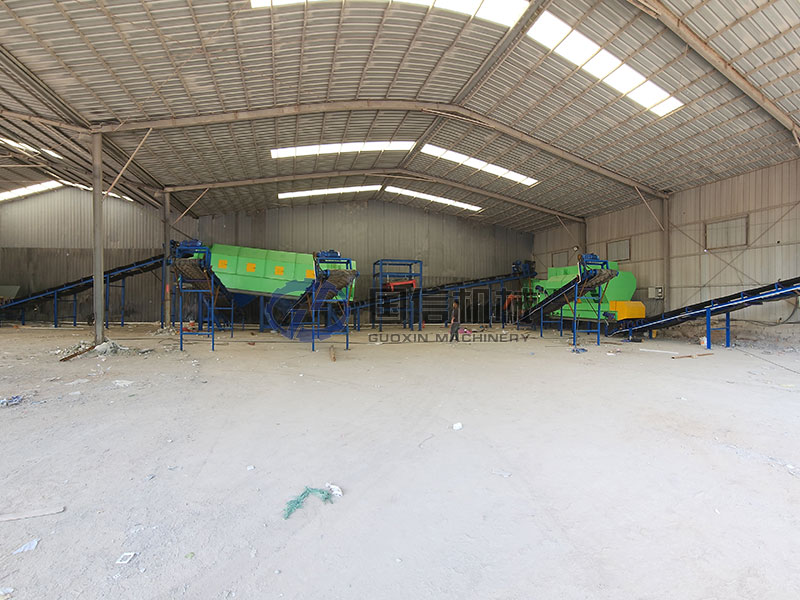 填埋垃圾分拣生产线